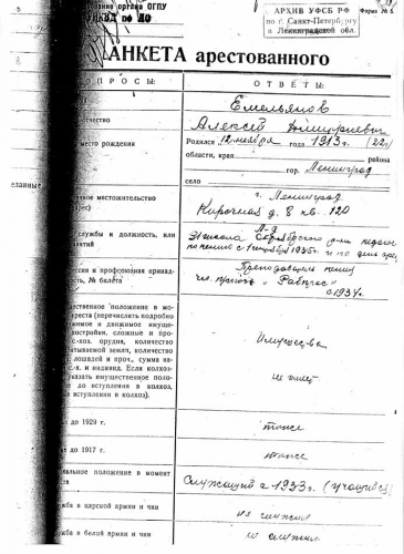 Емельянов Алексей Дмитриевич