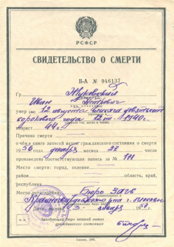 Жуковский Иван Петрович