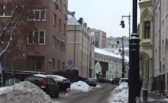 Москва, Гагаринский переулок, 6: восстановление таблички Осипу Мандельштаму